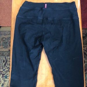 Yoga pants by hard tail, black, never worn. Size large